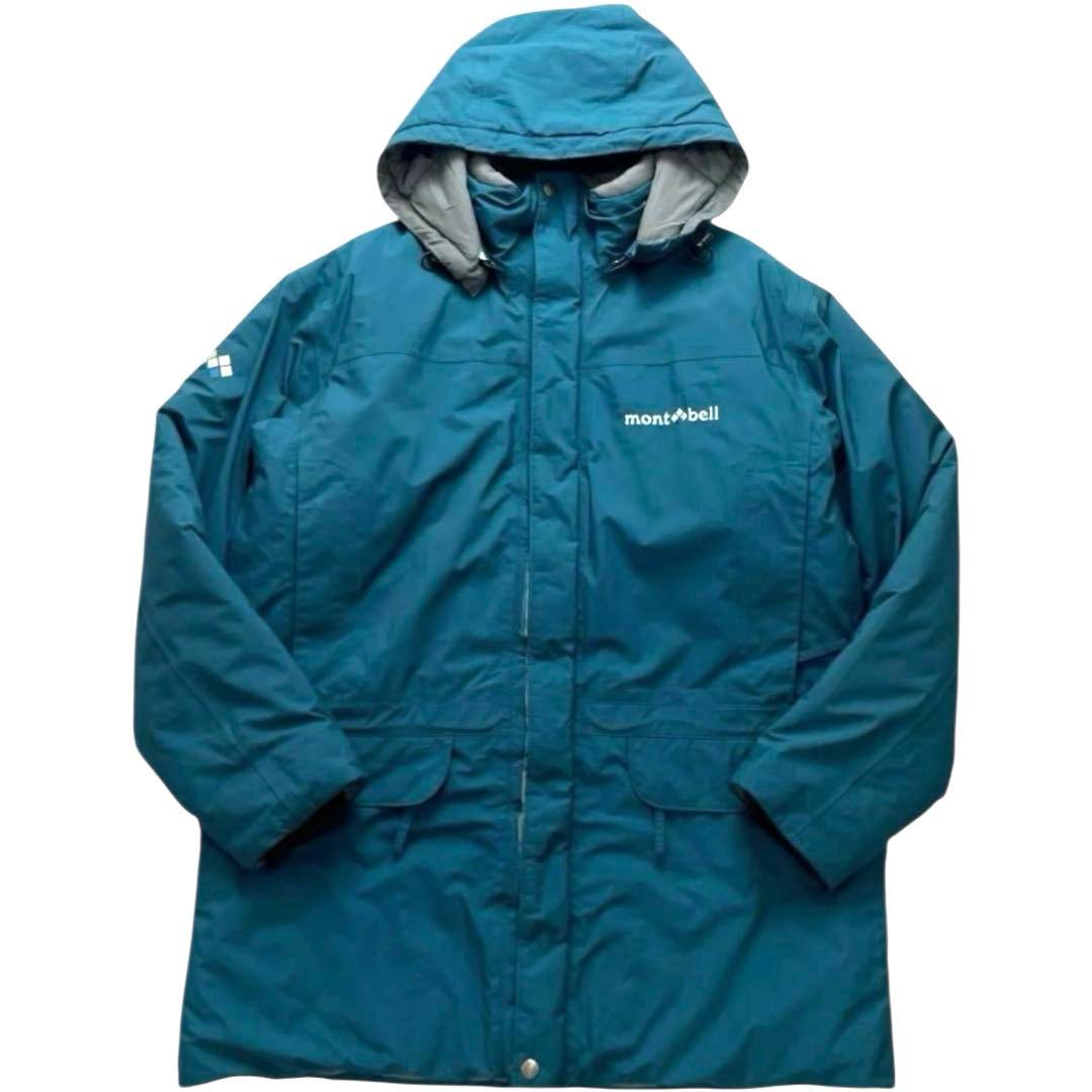 【美品】モンベル パウダーランドパーカー ゴアテックス ダウン