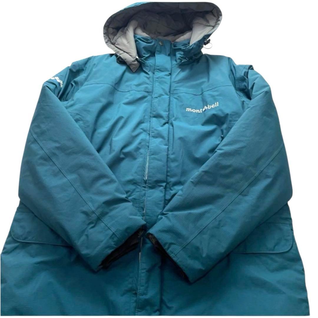【美品】モンベル パウダーランドパーカー ゴアテックス ダウン