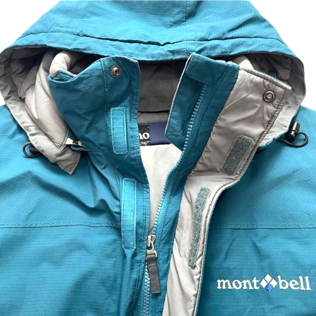 【美品】モンベル パウダーランドパーカー ゴアテックス ダウン