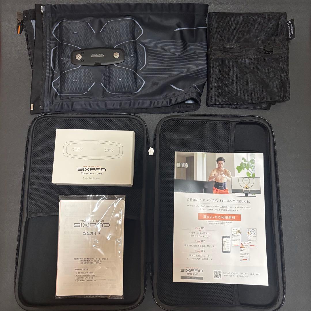 【美品】SIXPAD Power Suit Lite Abs Mサイズ