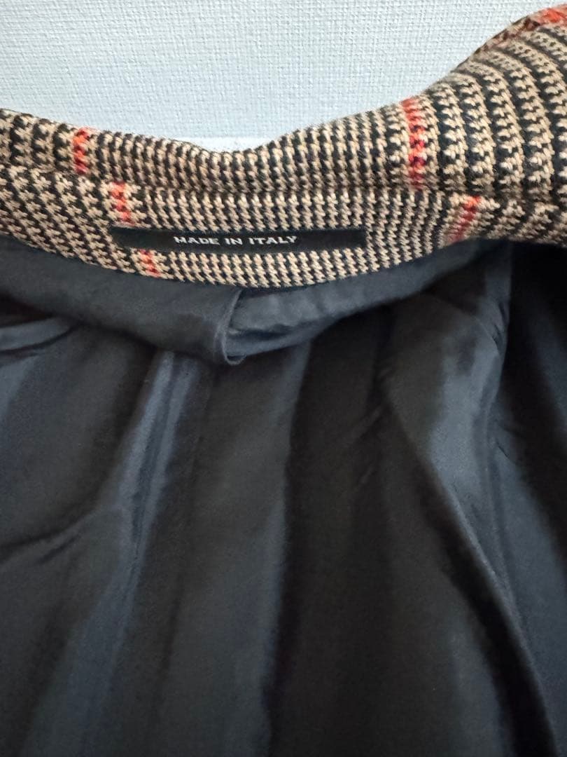 TAGLIATORE チェック柄 テーラードジャケット