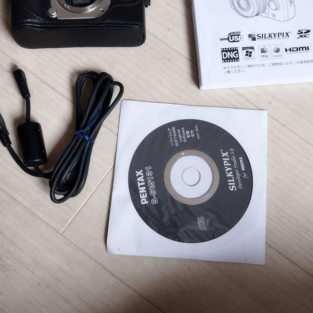 PENTAX ペンタックス ミラーレス一眼 Q10 ボディ シルバー