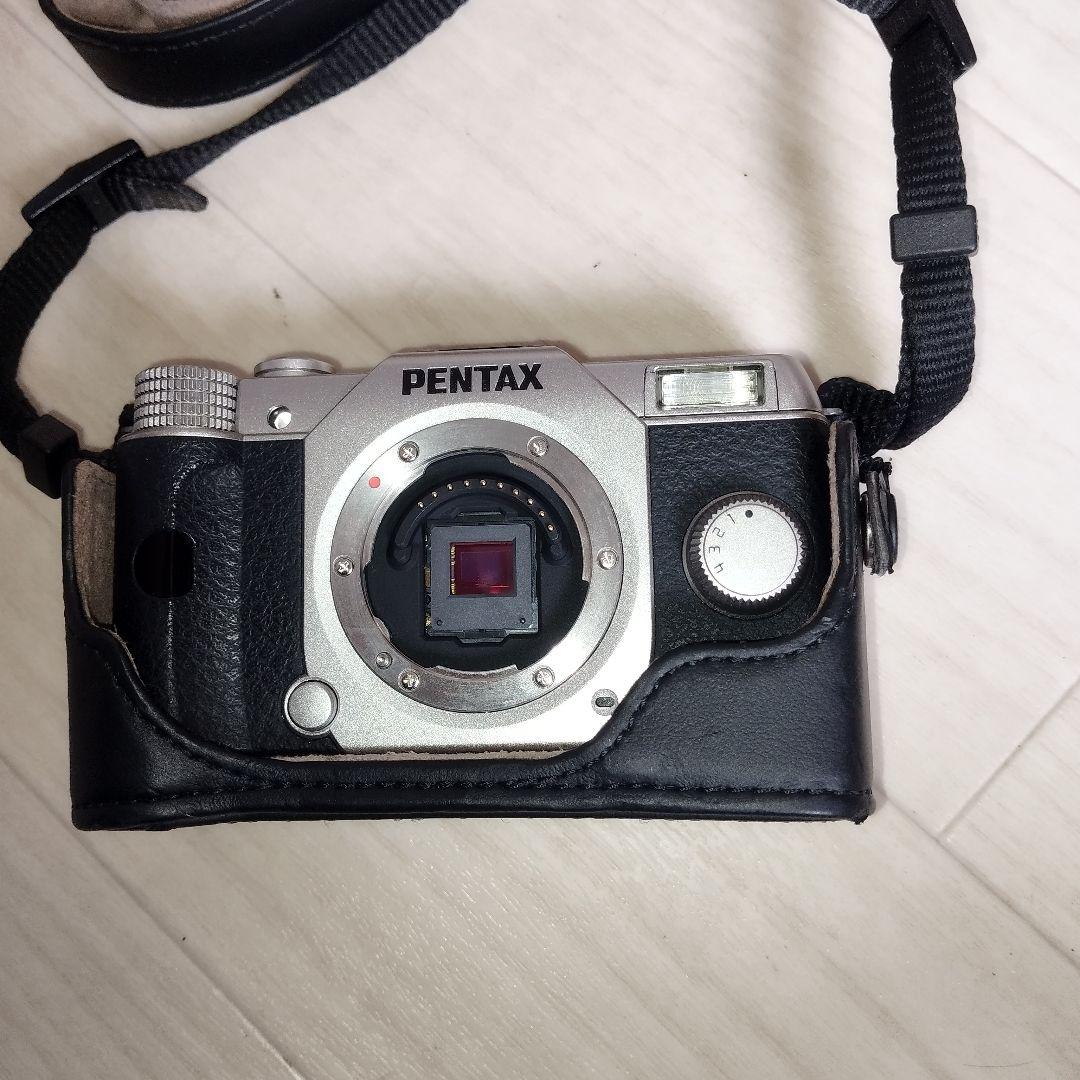 PENTAX ペンタックス ミラーレス一眼 Q10 ボディ シルバー