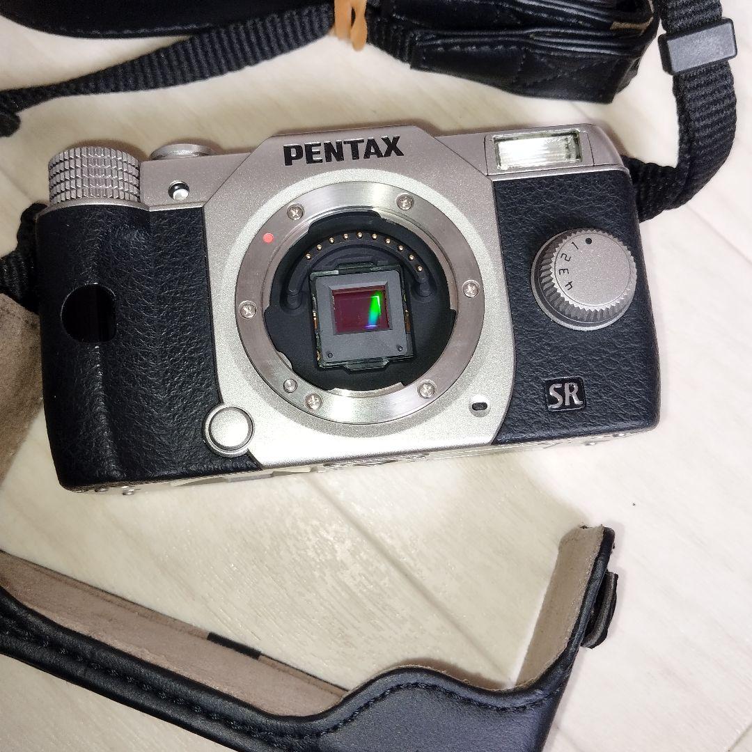 PENTAX ペンタックス ミラーレス一眼 Q10 ボディ シルバー