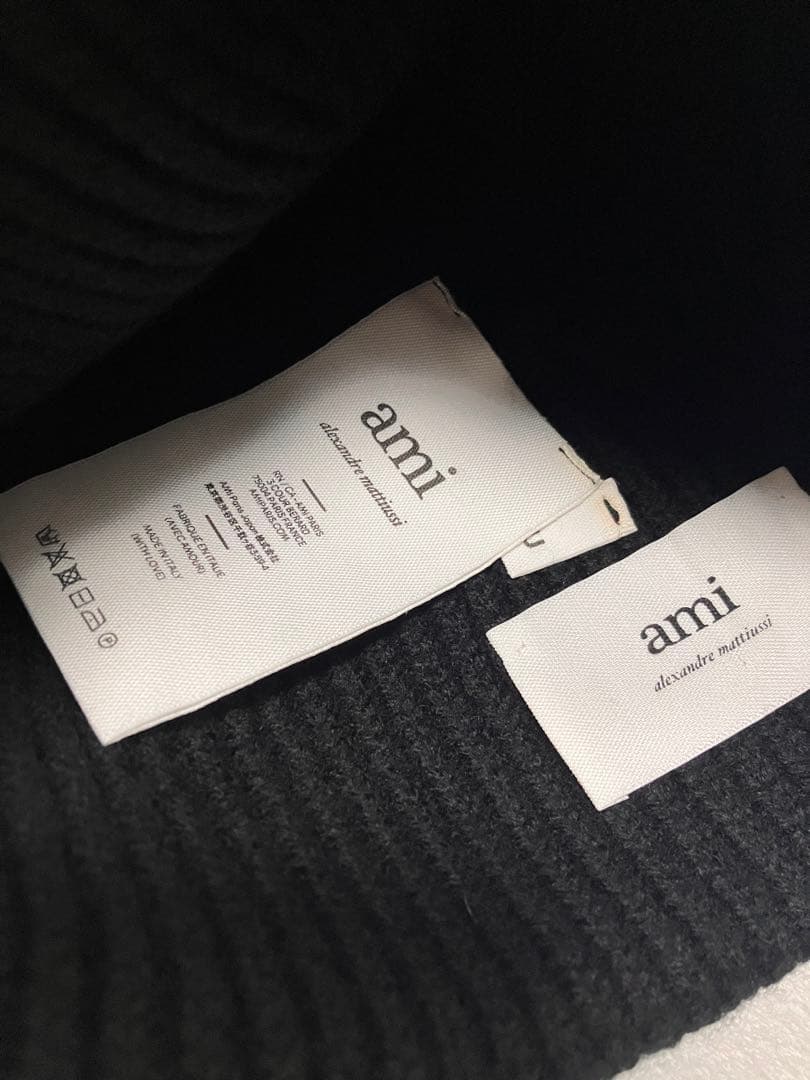 ニット帽 Ami Paris　アミパリス