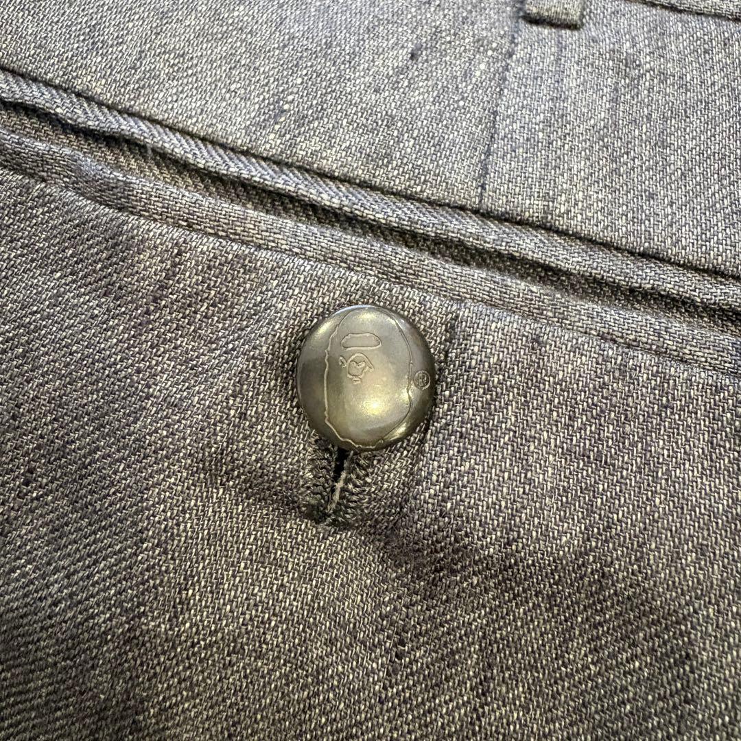 Mr. BATHING APE 3ピーススーツ グレー ミスターベイシングエイプ