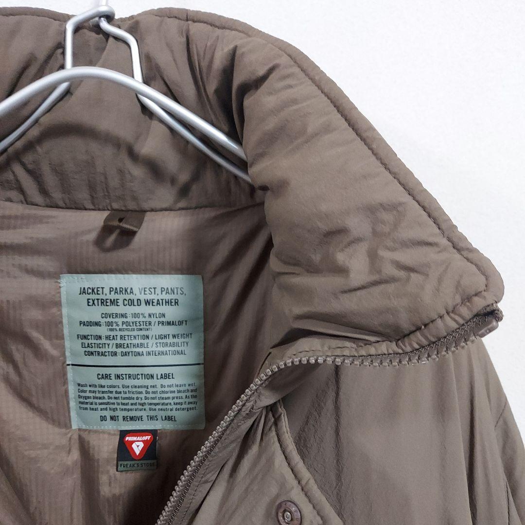 フリークスストア プリマロフトジャケット Level7 コヨーテ S