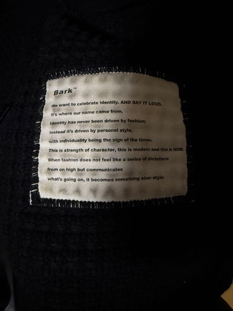 ナノユニバース別注　BARKニットダッフルコート nano universe