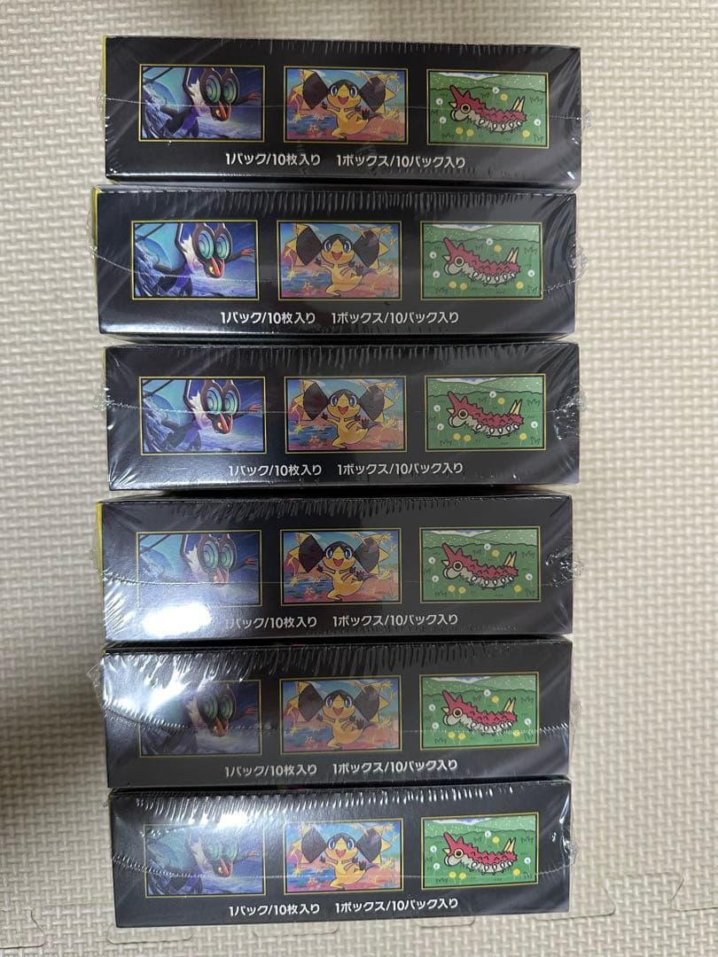 ポケモンカード　MEGAドリームex 全シュリンク付き　新品未使用　6BOX