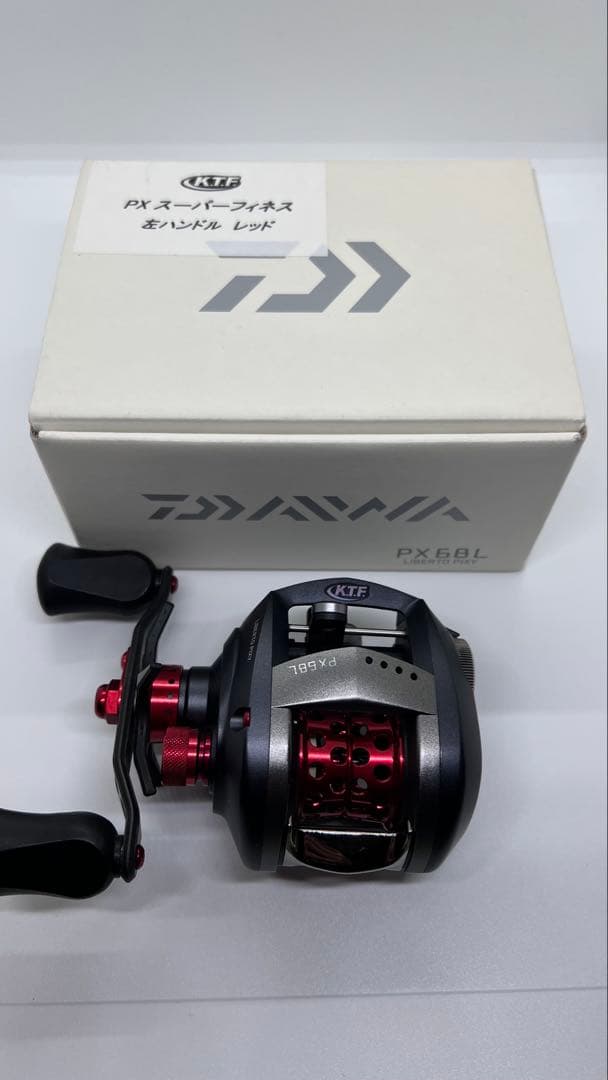 KTF★ピクシー★スーパーフィネス★左ハンドル★レッド★PX68L★ダイワ★レア
