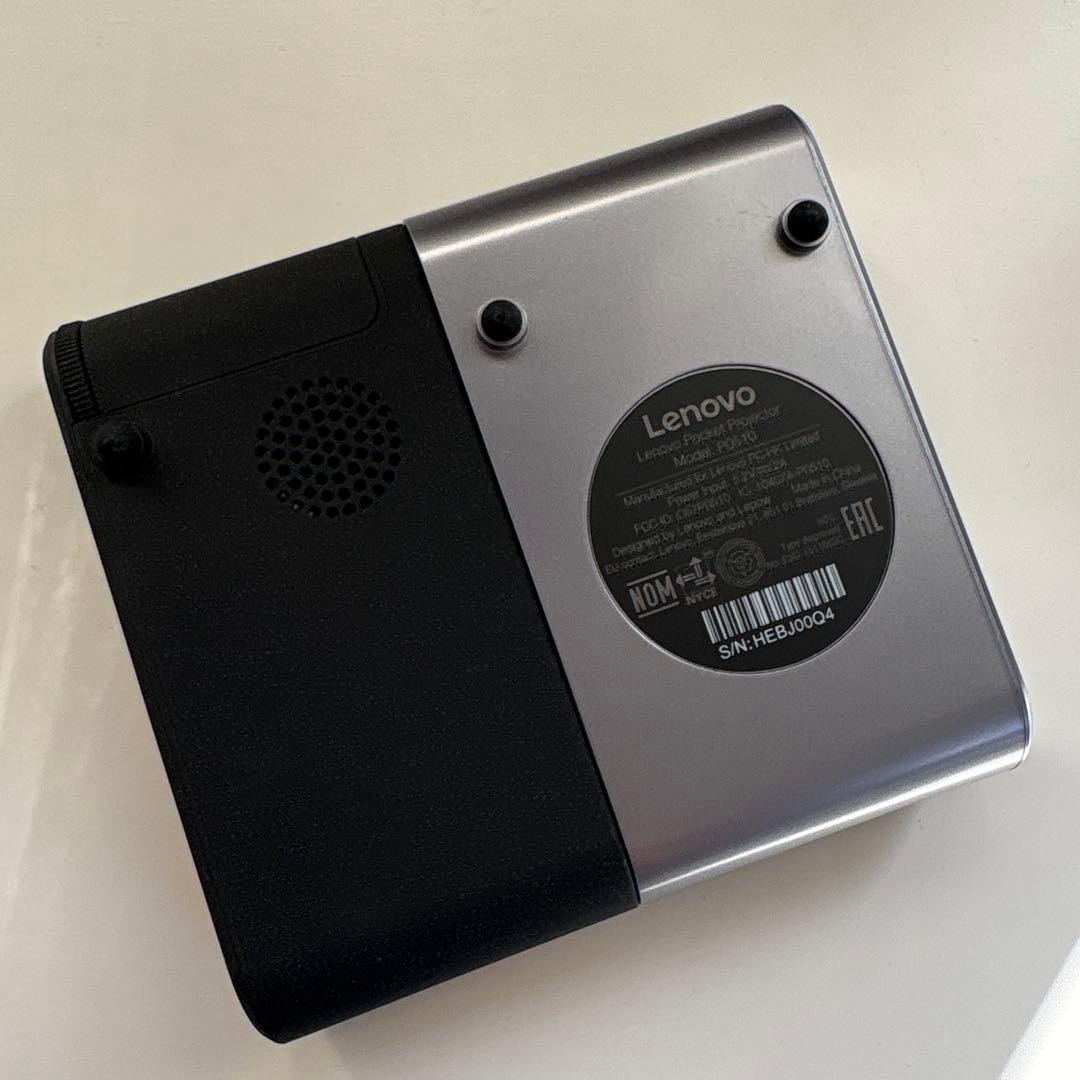【箱付ほぼ未使用】 レノボ ポケットプロジェクター