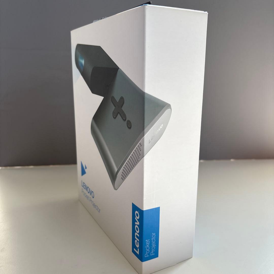 【箱付ほぼ未使用】 レノボ ポケットプロジェクター
