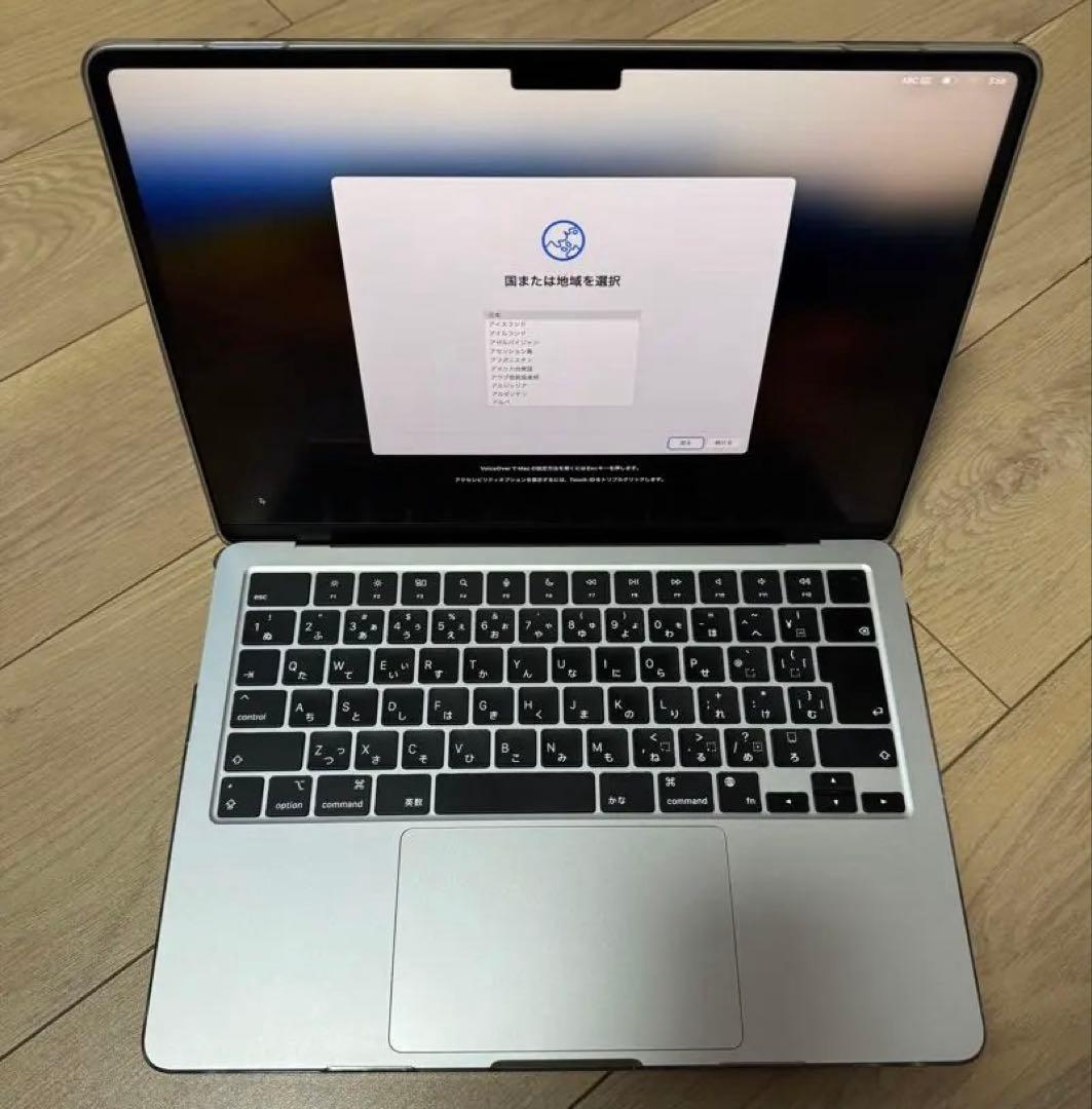 Apple MacBook Air m2 8gb 512gbシルバー 大学生