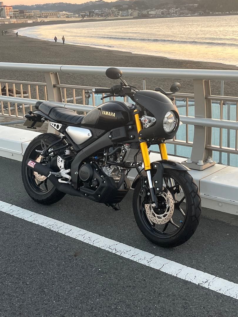YOSHIMURA ヨシムラ　機械曲ストレート７６２サイクロン　xsr125 用