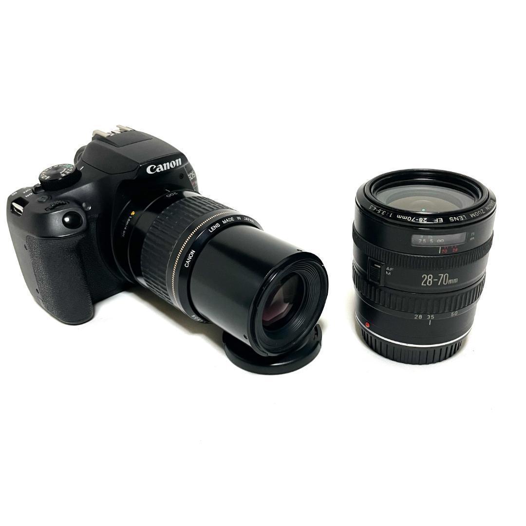 イベント撮影に❣️ Canon EOS Kiss X80 高速AF Wレンズ