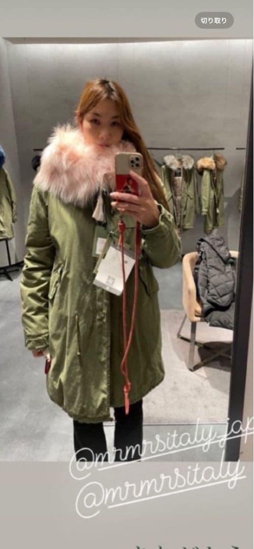 mr&mrs italyモッズコート美品ミスターアンドミセスイタリー日本限定品