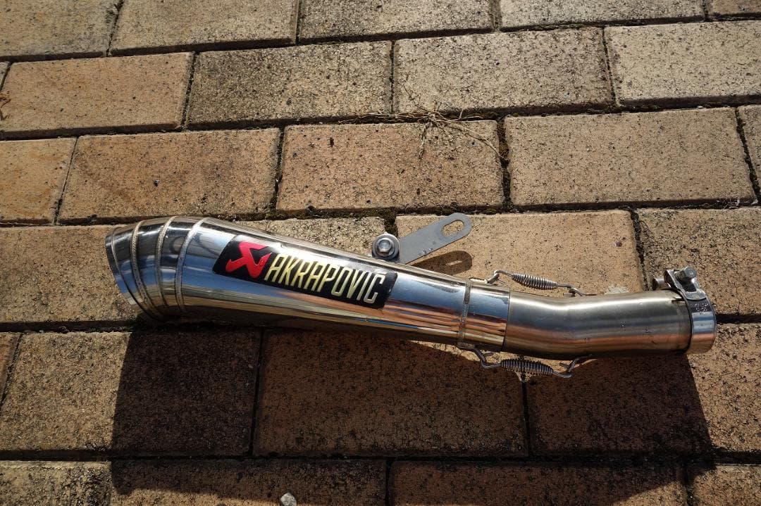 CB1000R　SC80 アクラボビッチ　ステッカチューン　ステンレス　メガホン