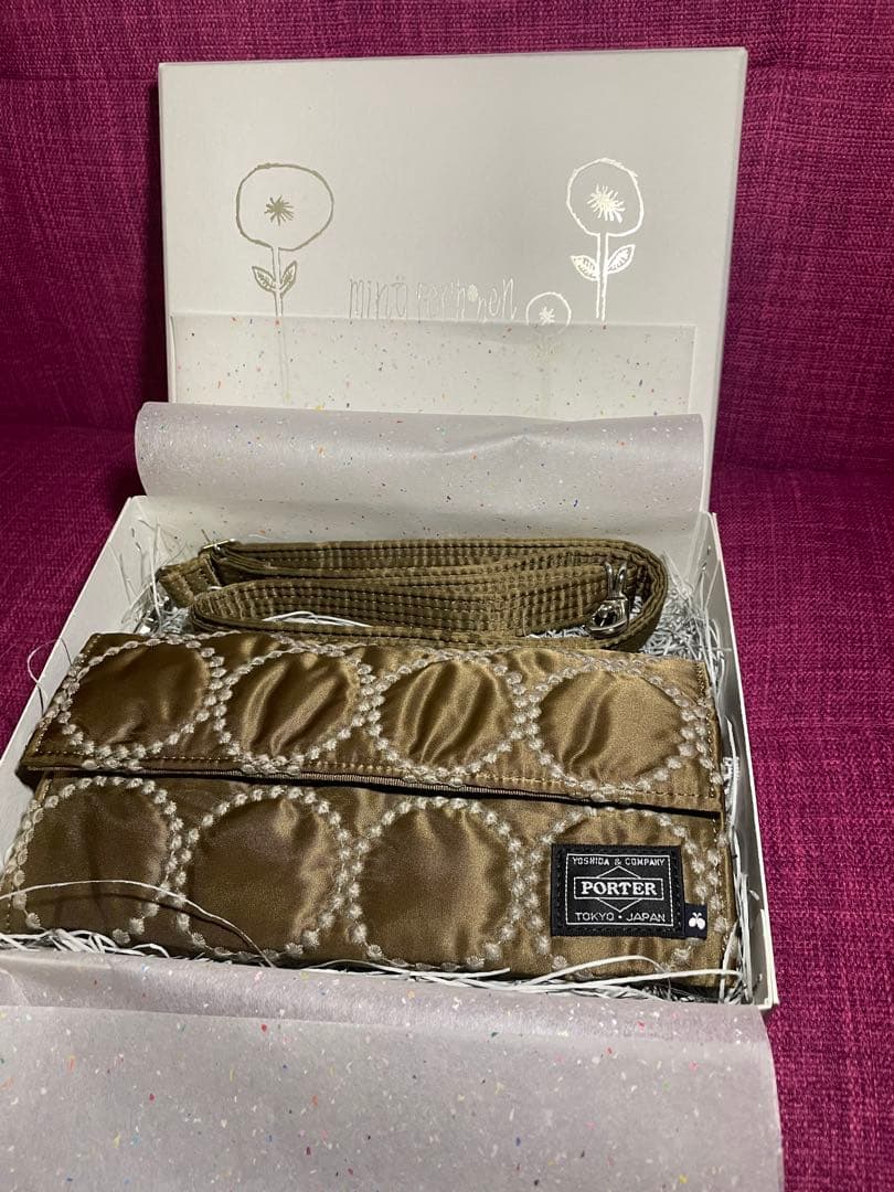 小物 mina perhonen x PORTER \"tambourine\"