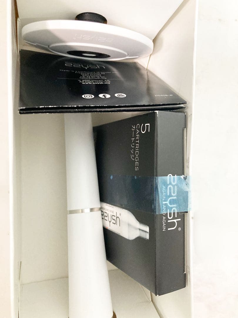 【新品】zzysh ズィッシュ　シャンパンプリザーバーセット