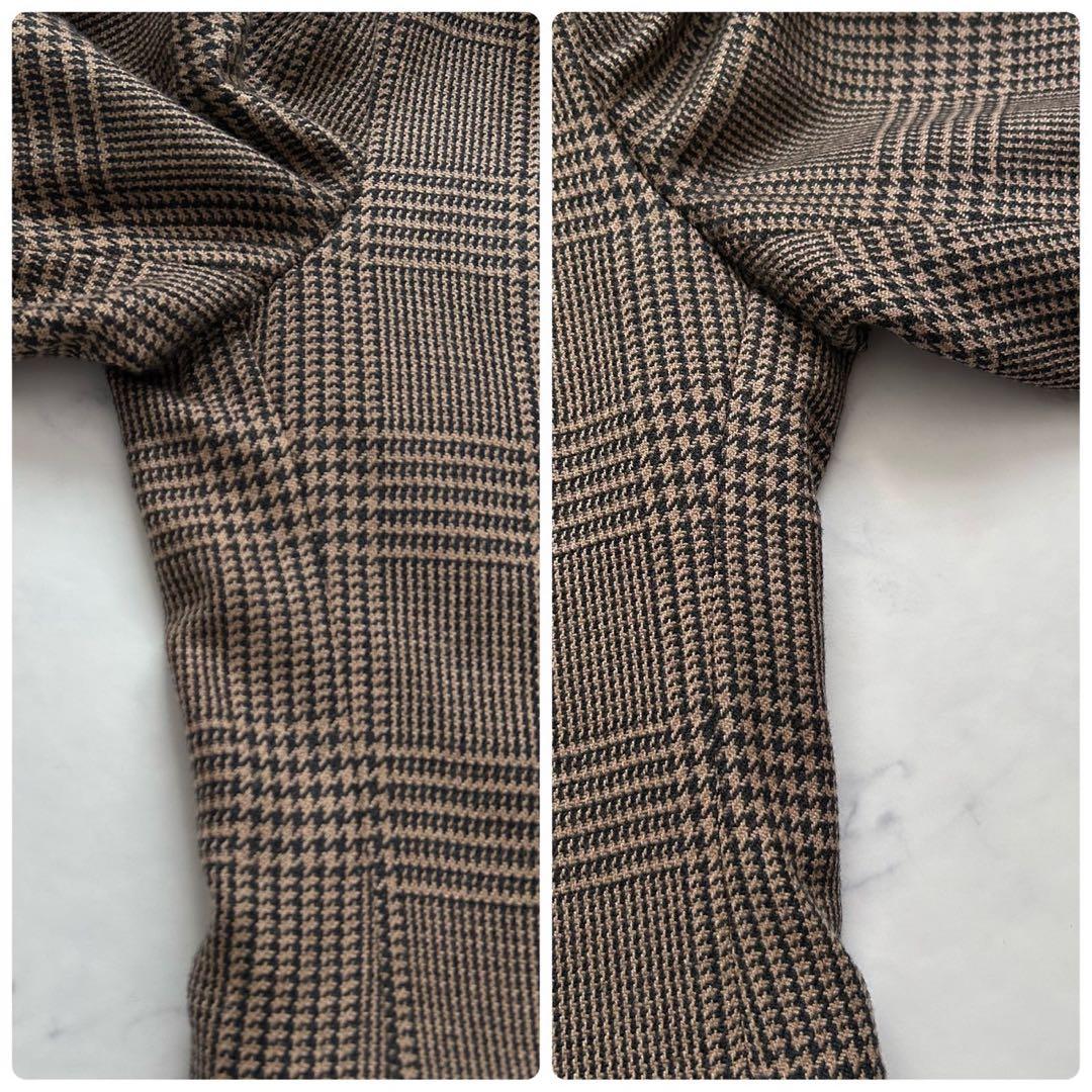 LARDINI ラルディーニ ロロピアーナ チェックテーラードジャケット 46