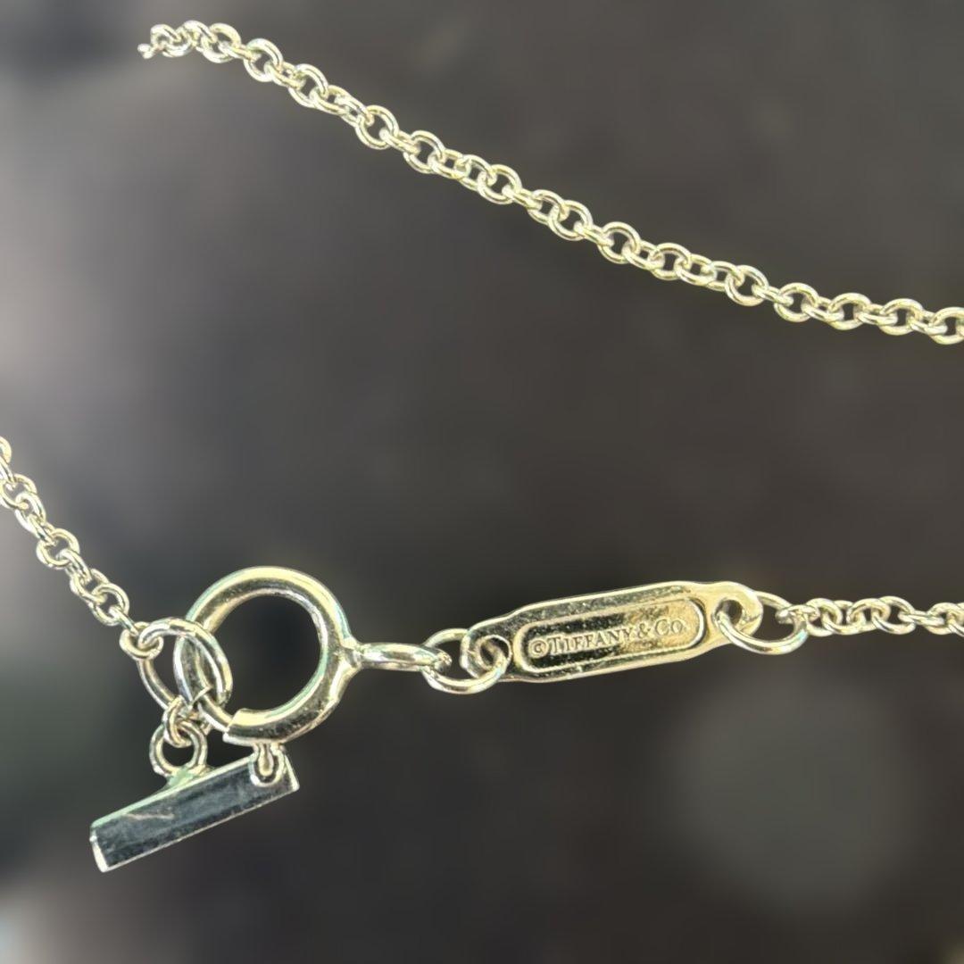 ✨️早い者勝ち✨️Tiffany ミニTスマイル ダイヤモンドネックレスK18WG