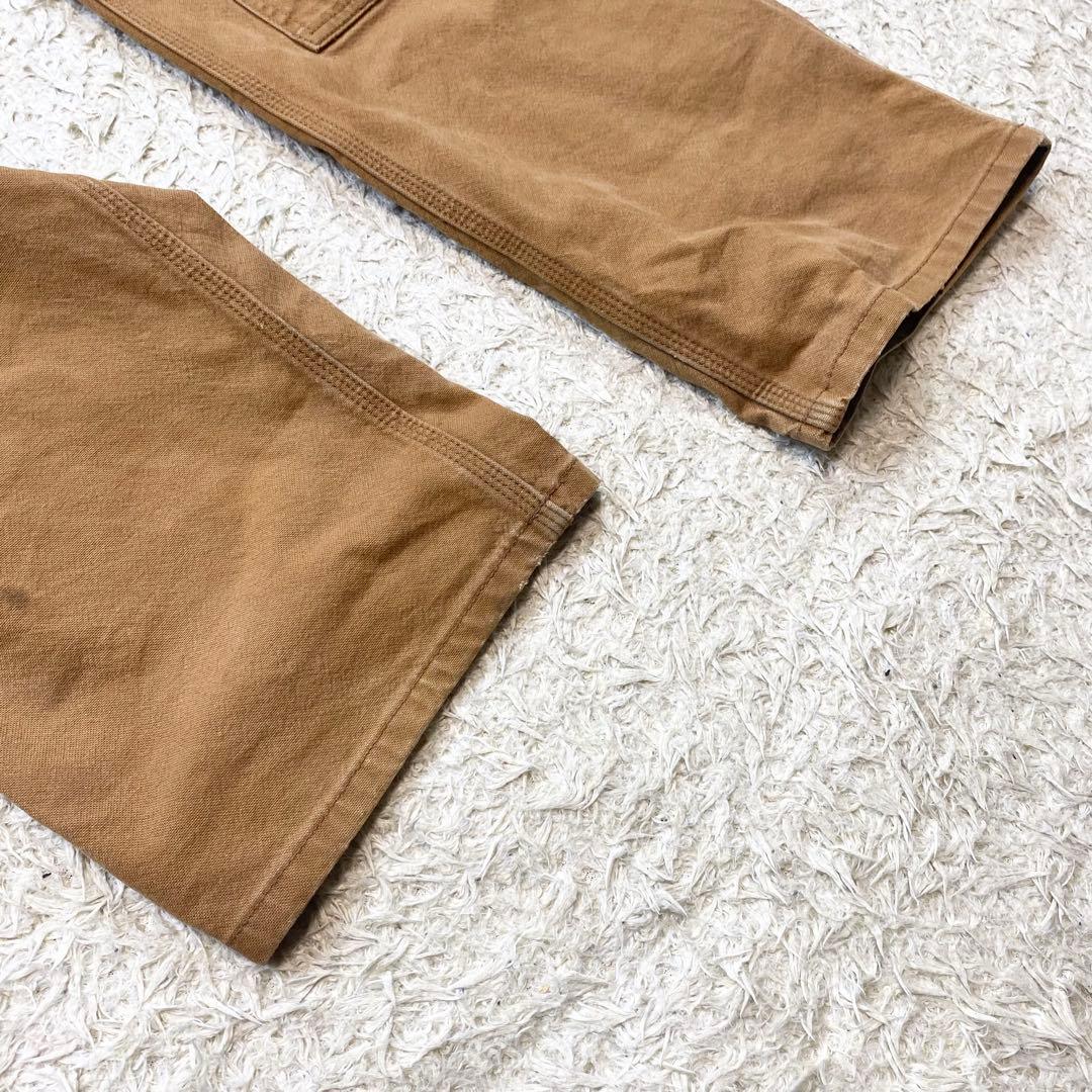 Carharu カーハート ダブルニー ペインターパンツ キャメル W36L34