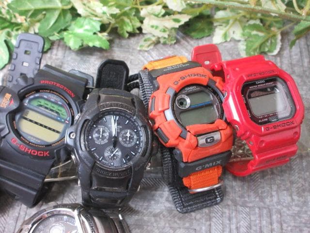 オ*デ様 【FF3177/6】G-SHOCK 　腕時計8点セット　ジャンク品