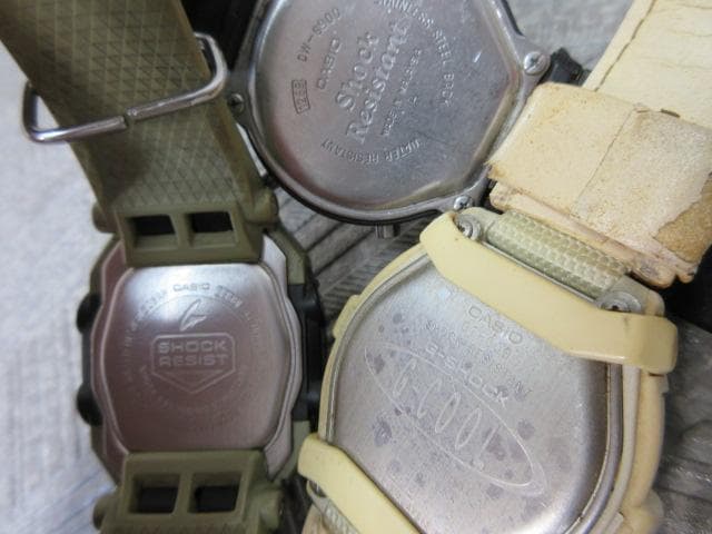 オ*デ様 【FF3177/6】G-SHOCK 　腕時計8点セット　ジャンク品