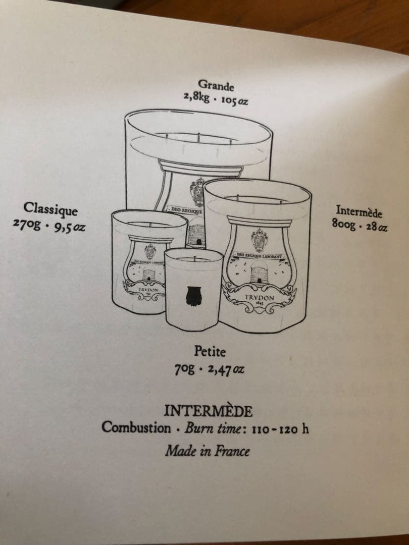 【美品】TRVDON シールトゥルドン 未使用 専用ボックス付き 800g