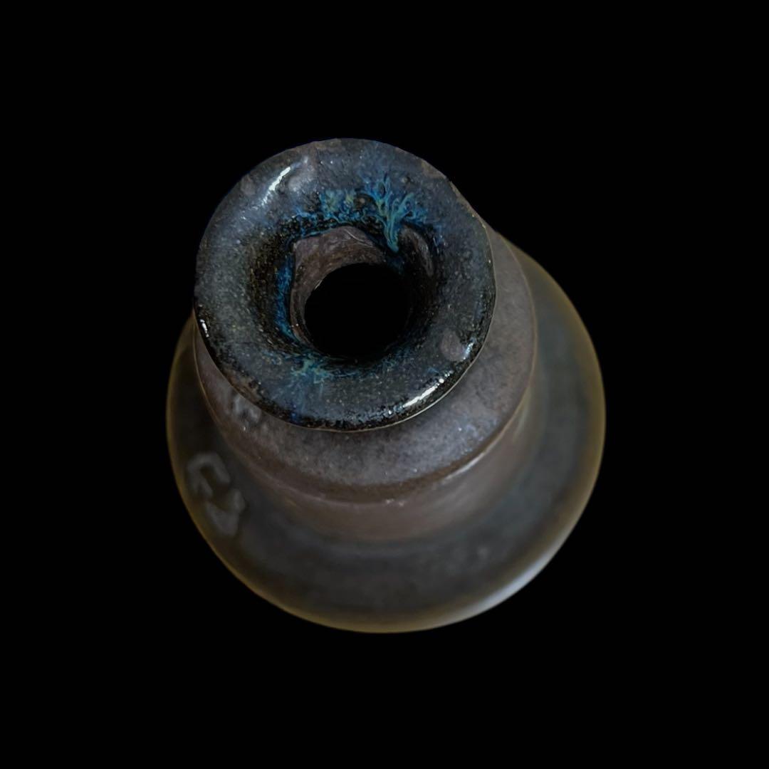 【SALE】《希少&美品》琉球王国時代 壺屋焼 渡名喜瓶 泡盛瓶 酒器 古陶