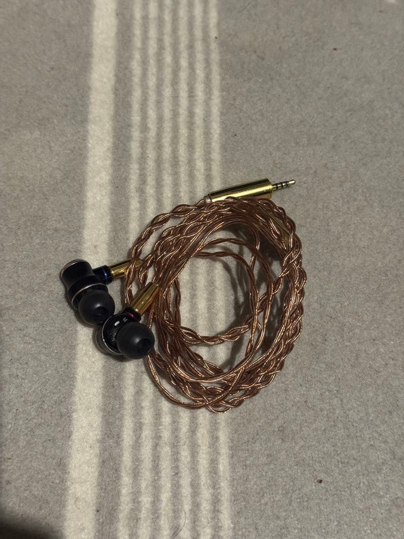 イヤホン Jvc Fw01 + qudelix 5k dac/amp + cu cable