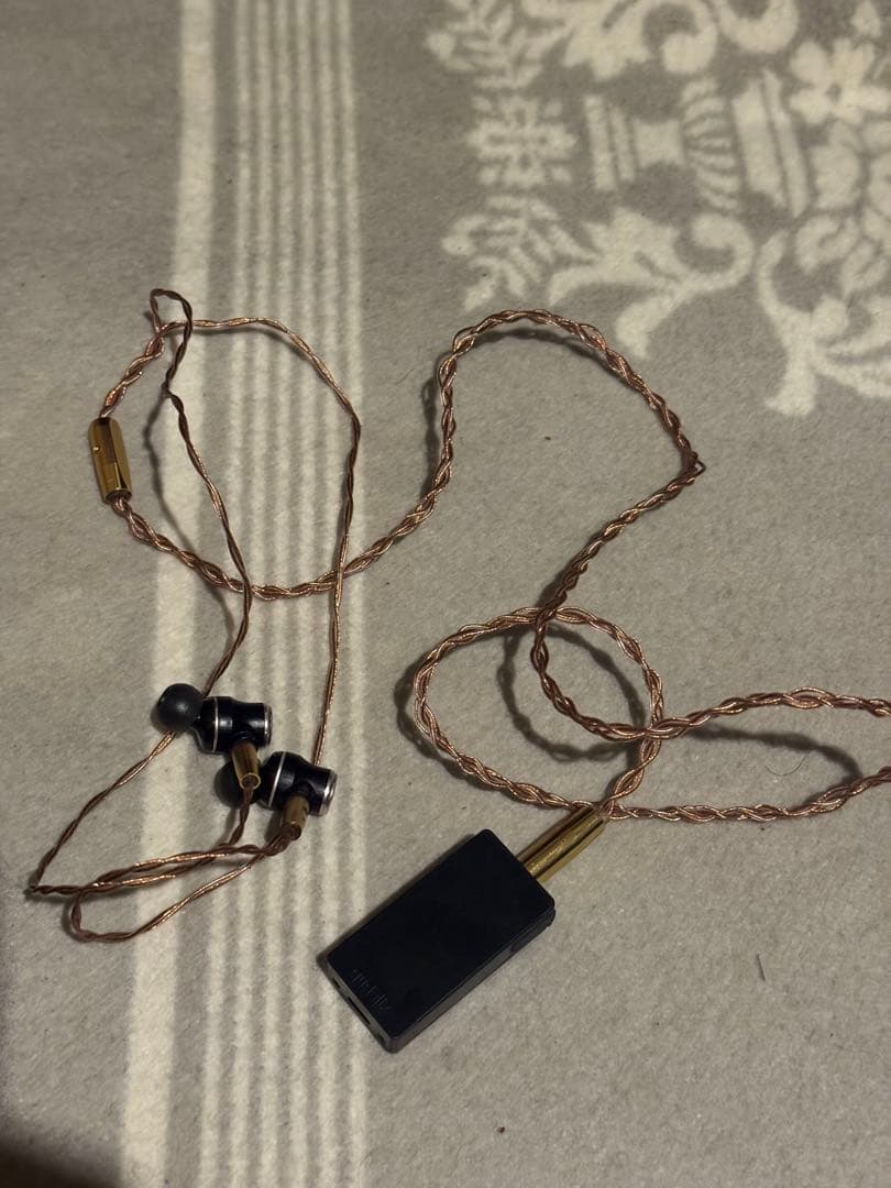 イヤホン Jvc Fw01 + qudelix 5k dac/amp + cu cable