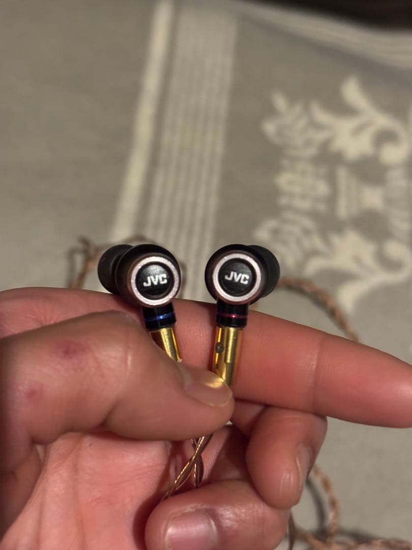イヤホン Jvc Fw01 + qudelix 5k dac/amp + cu cable