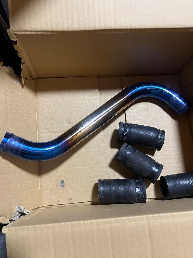 z900RS チタンラジエターパイプ トリックスター