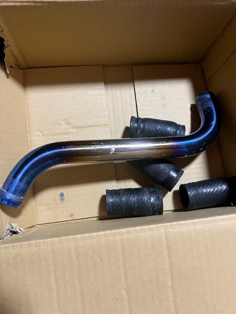 z900RS チタンラジエターパイプ トリックスター