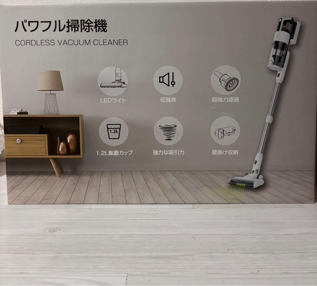 ❣️掃除機❣️コードレス 自立式 スタンド不要 軽量 スティック クリーナー