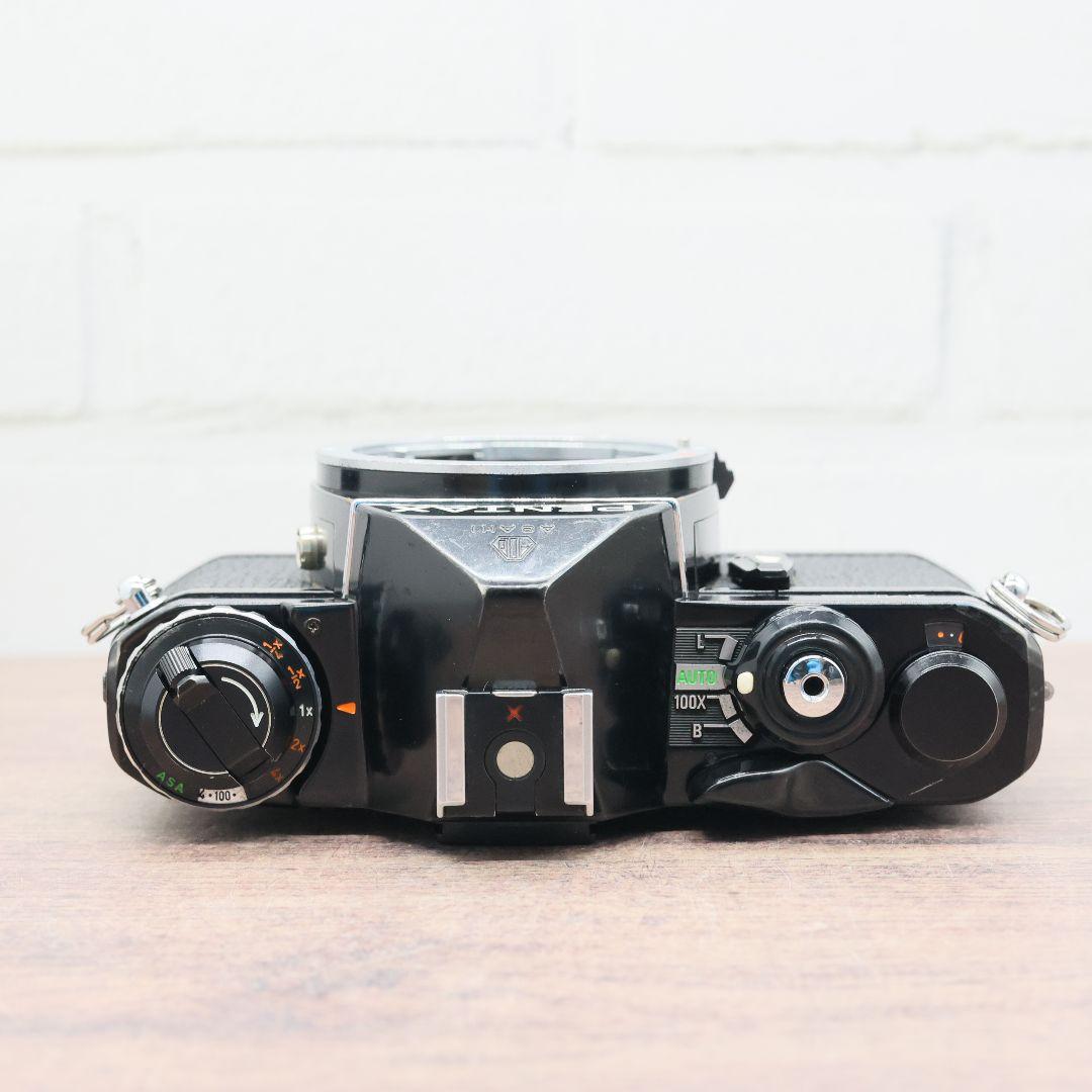 【完動品】PENTAX ME black 【分解清掃済】