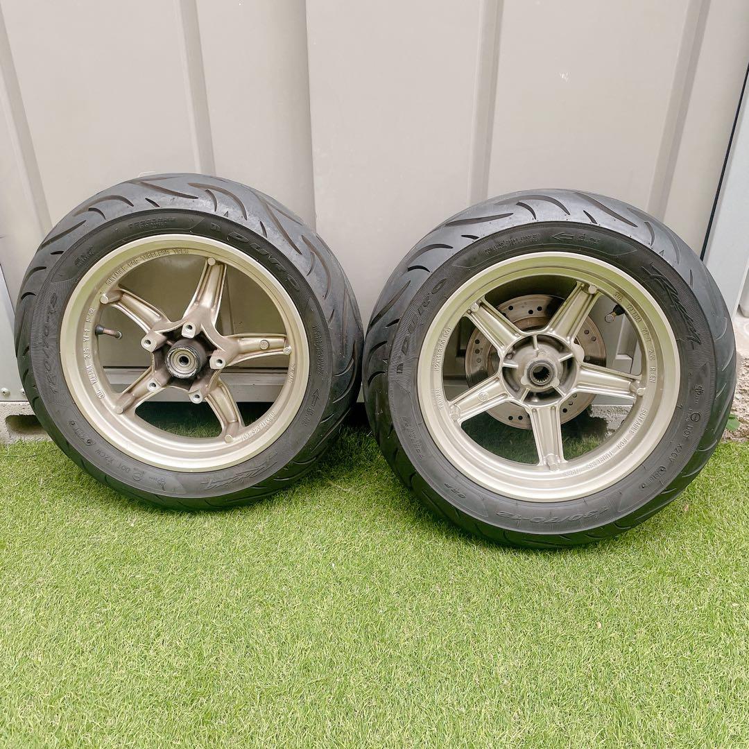 シグナス4型　タイヤホイール　前後セット