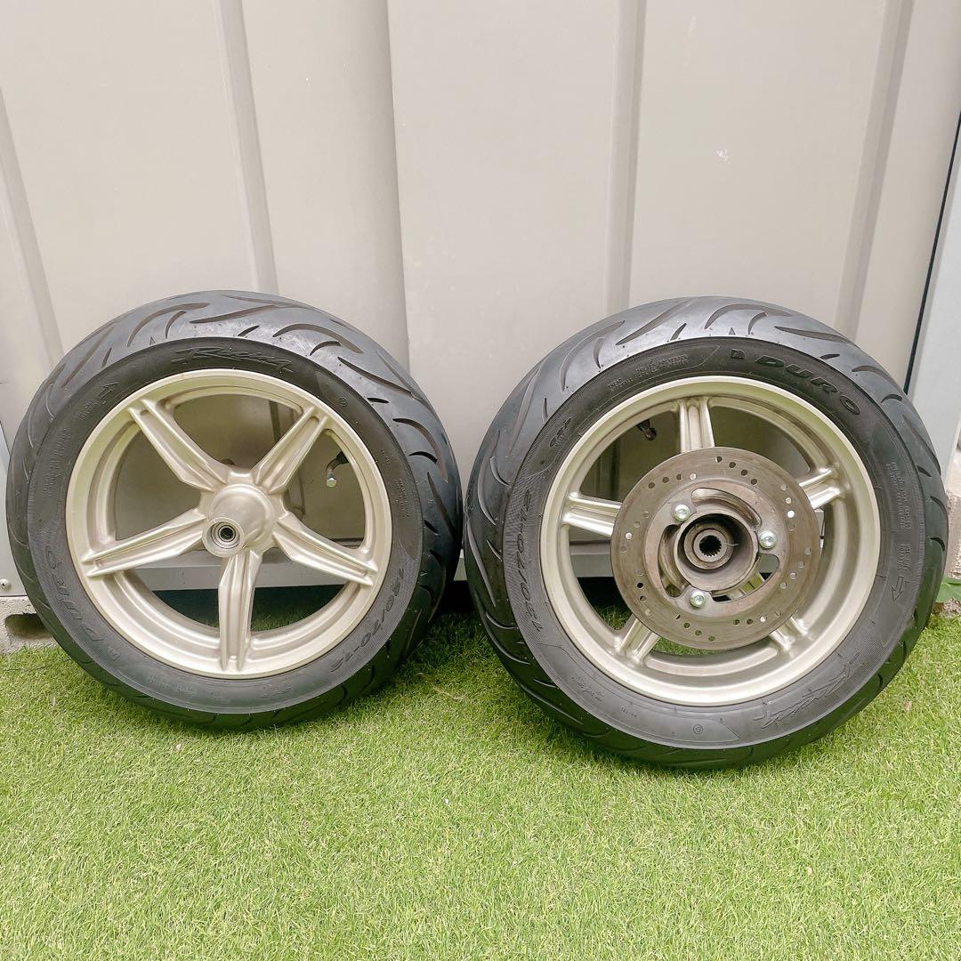 シグナス4型　タイヤホイール　前後セット