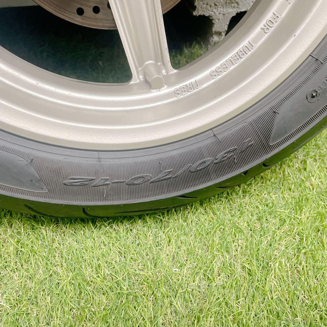 シグナス4型　タイヤホイール　前後セット