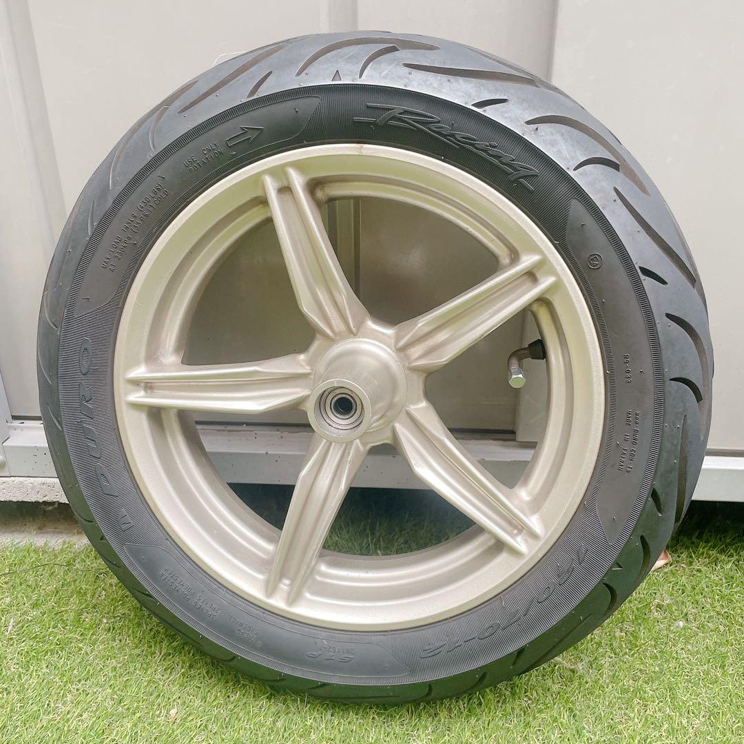 シグナス4型　タイヤホイール　前後セット