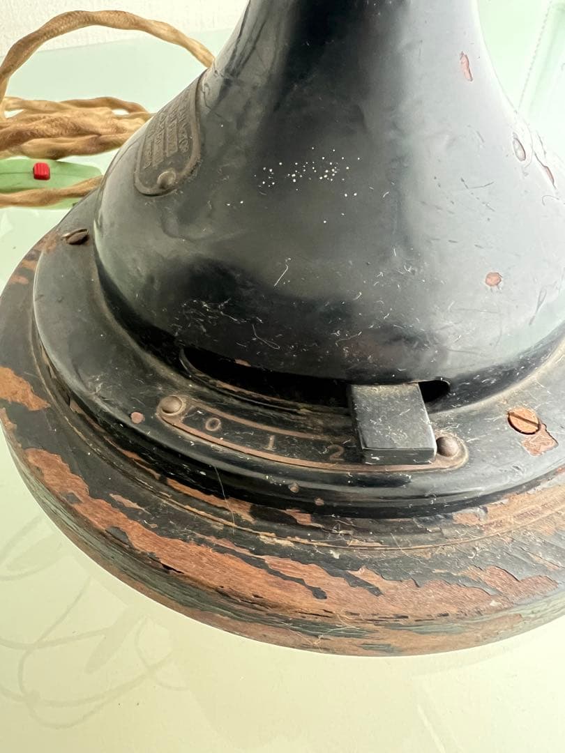 大正時代 HITACHI アンティーク 扇風機 骨董品 レトロ