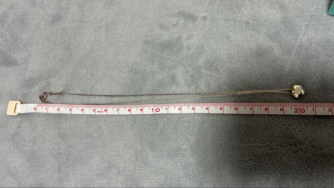 激レア　ティファニー 2カラット ファセット　ペンダント ネックレス　925