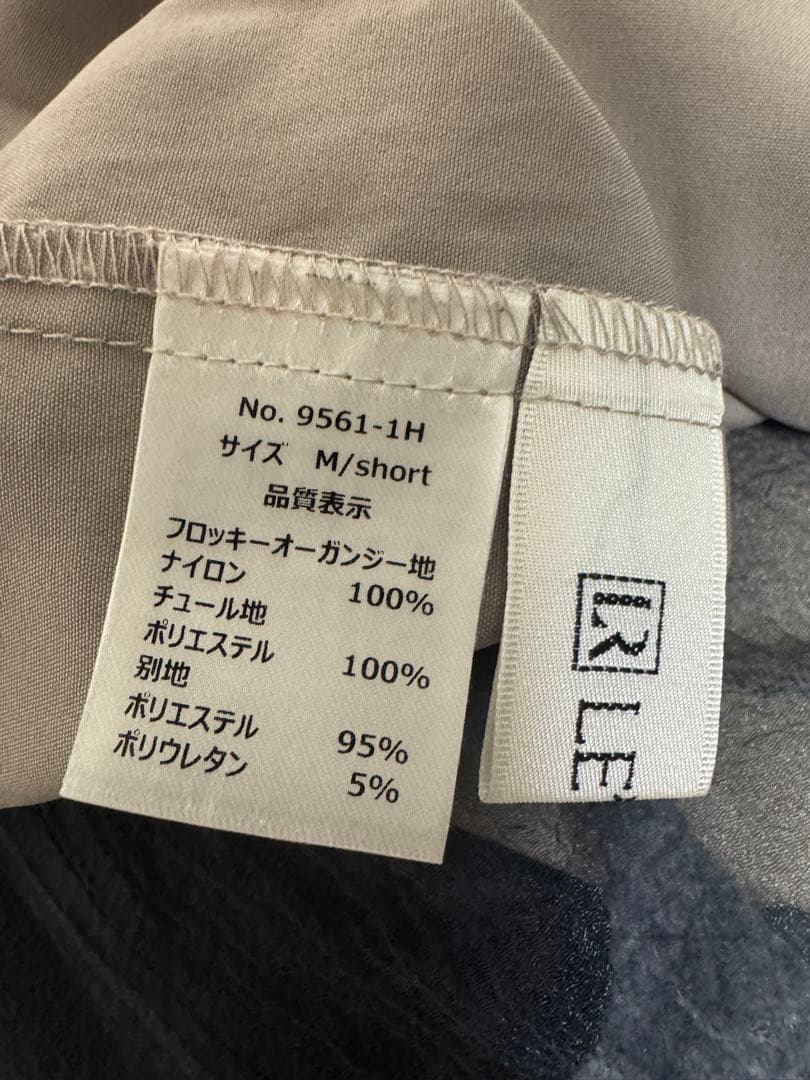 スーツ・フォーマル・ドレス Circurar sleeve flower dress