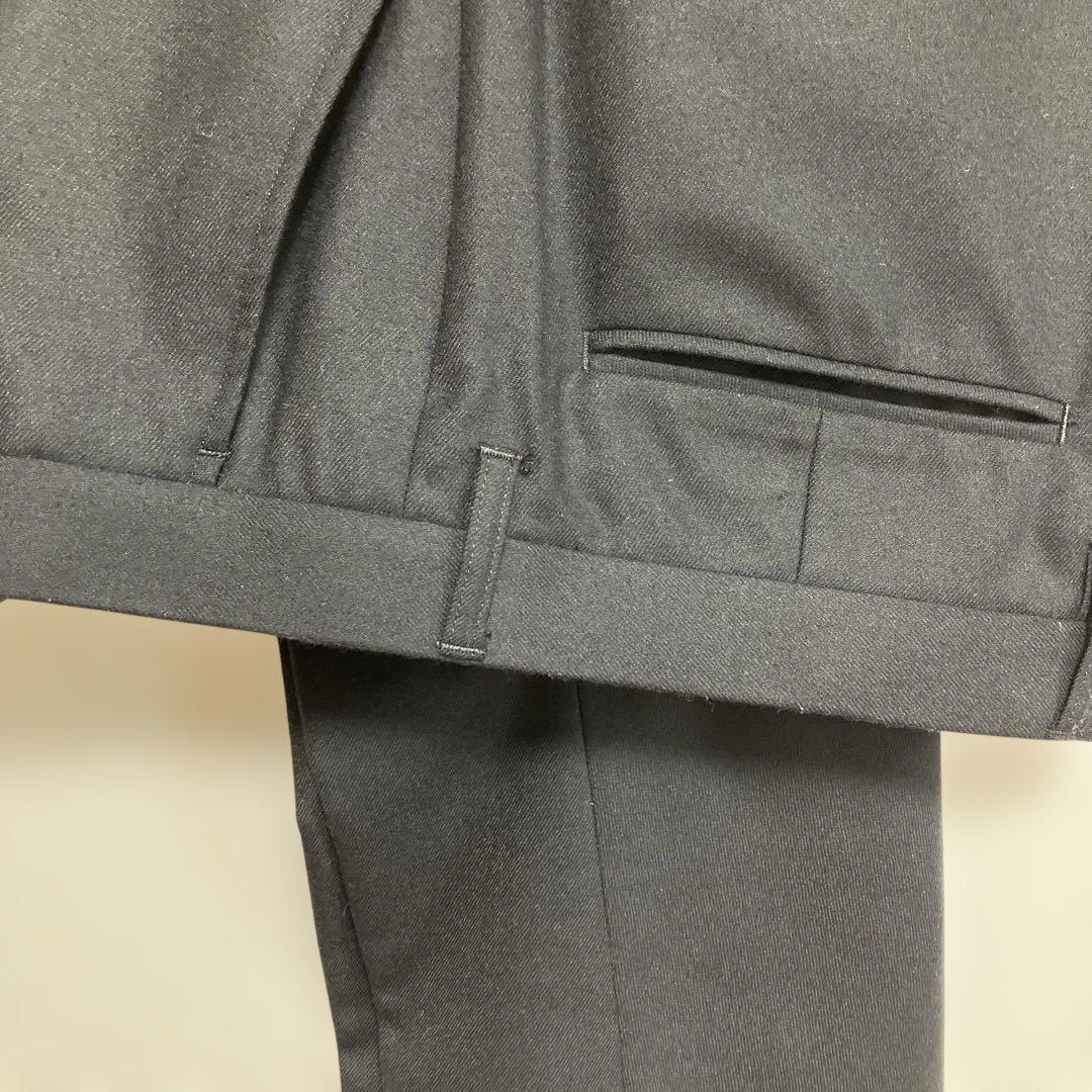 【極美品】3万　ジュンハシモト　ウールスラックス　XVパンツ　黒　XL