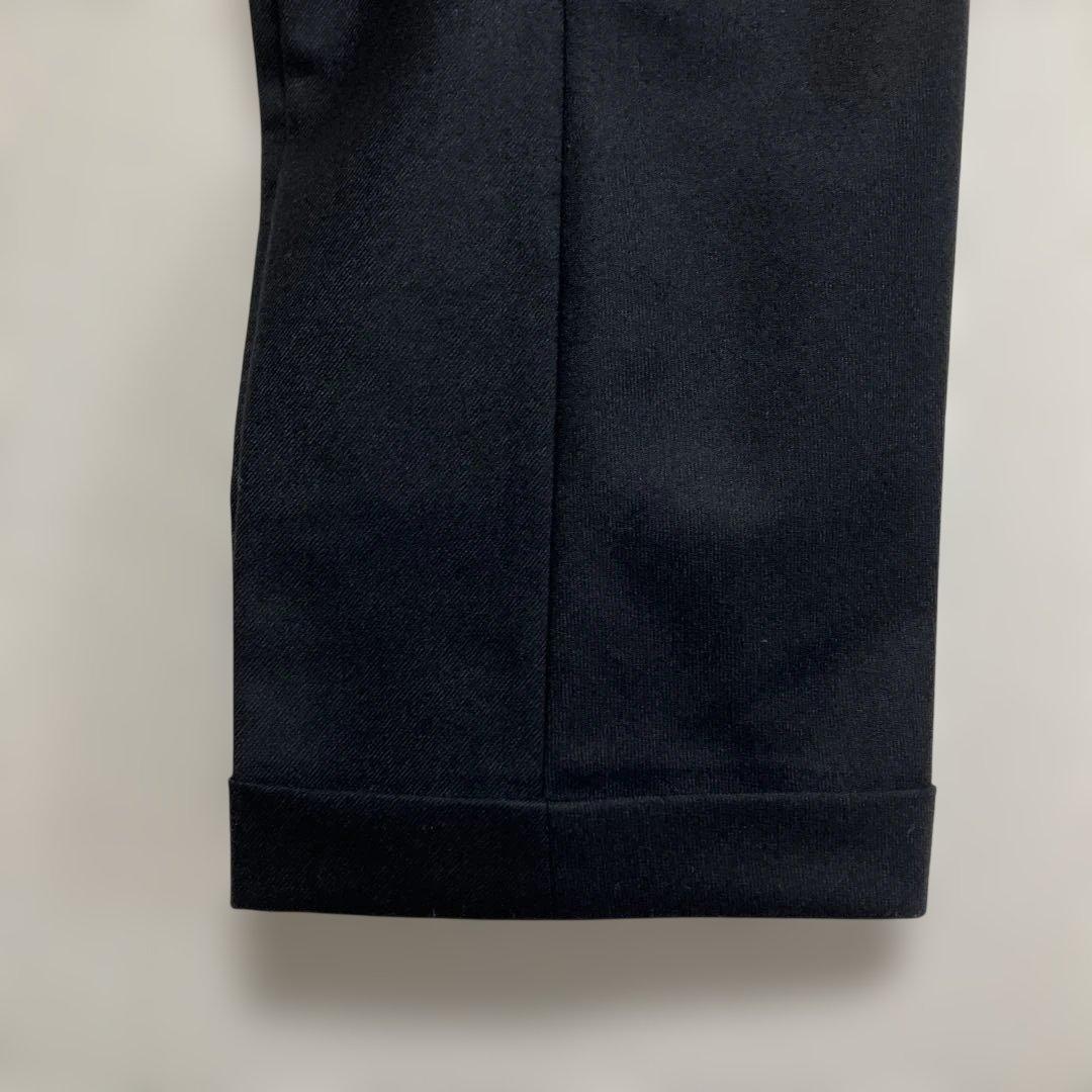 【極美品】3万　ジュンハシモト　ウールスラックス　XVパンツ　黒　XL