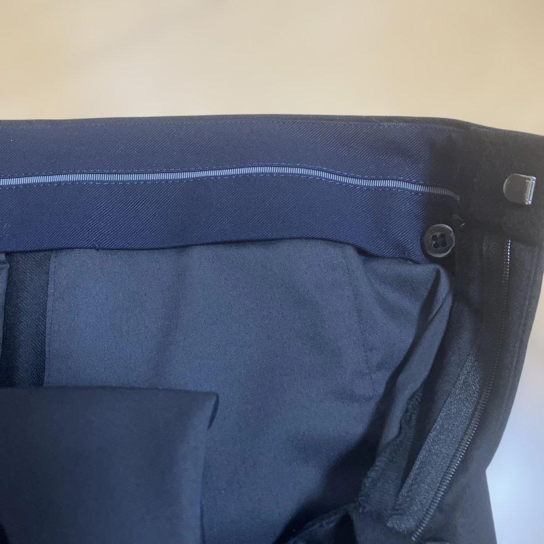 【極美品】3万　ジュンハシモト　ウールスラックス　XVパンツ　黒　XL