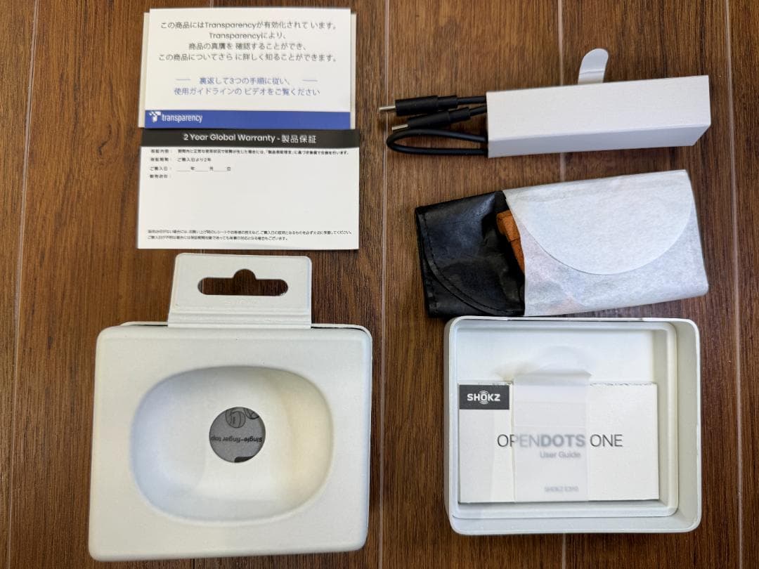 V*b様 SHOKZ OPEN DOTS ONE ワイヤレスイヤホン　イヤーカフ