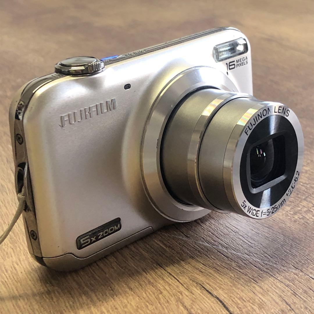 動作確認済 FUJIFILM Fine Pix JX400 シルバー