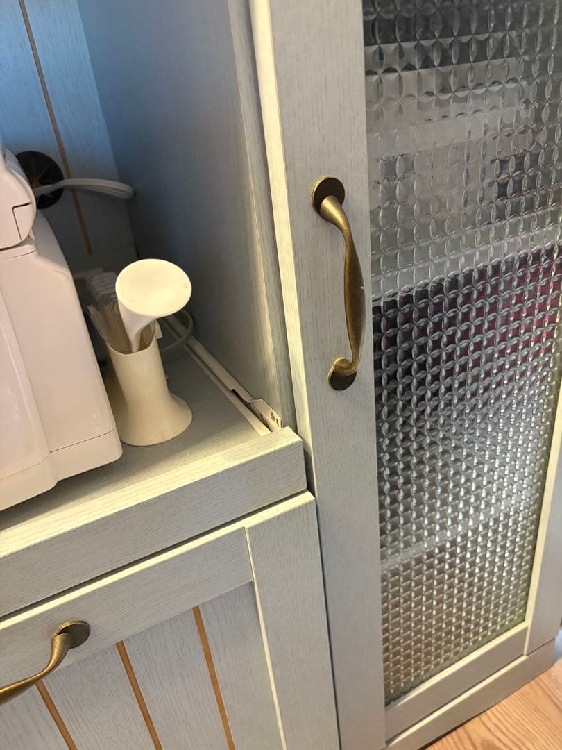 フレンチスタイル 食器棚 キッチンカウンター